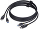 Startech .com porta display da 1,8 m e cavo USB KVM, 5 Gbps, 4K 60 Hz, HDR10, DP 1.2 e cavo combinato USB per switch KVM