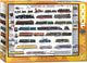 Eurographics - storia dei treni - 1000 pezzi 68×48 cm (l×a) - puzzle