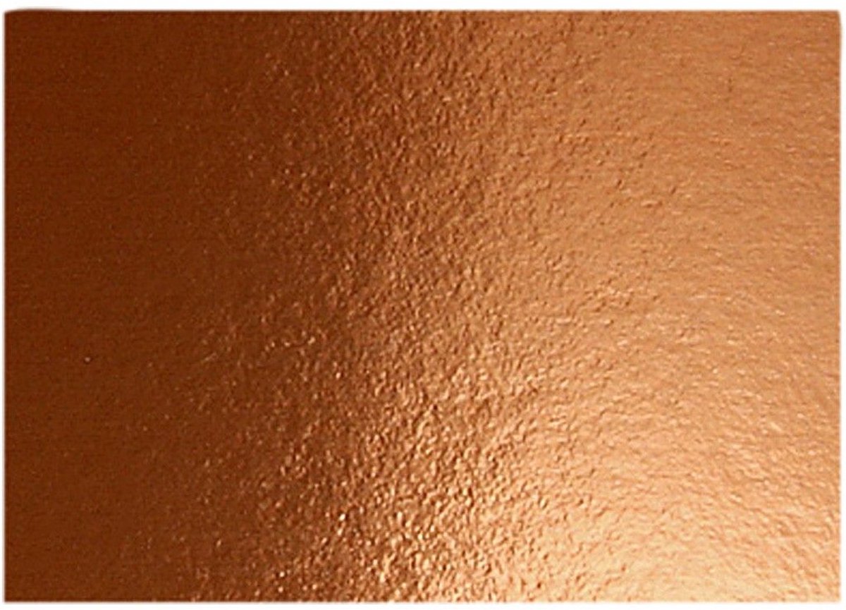 Creativ company metallic foliekarton a4 koper 10 vel