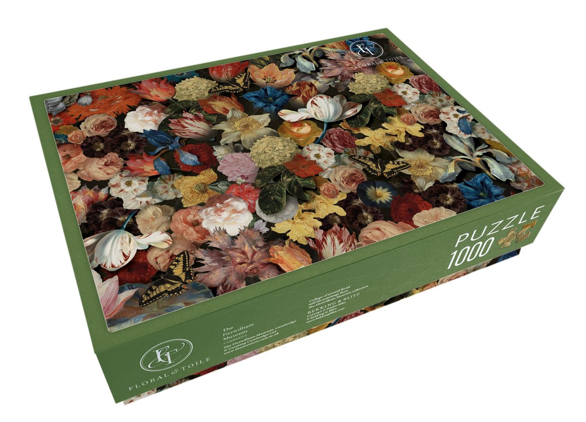 Bekking blitz puzzle 1.000 pezzi tela floreale