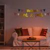 Folat letterslinger welkom sint piet