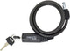Lucchetto a cavo Dresco 150 6 | lucchetto a cavo per bicicletta - 150 cm - rotondo 6 mm - nero