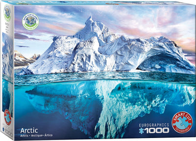 Eurographics: salva il pianeta! polo nord [salvate il pianeta! artico] - 1000 pezzi 68×48 cm (l×a) - puzzle