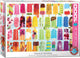 Eurographics - arcoiris de paletas [arcoiris de paletas] - 1000 piezas 68×48cm (ancho×alto) - rompecabezas