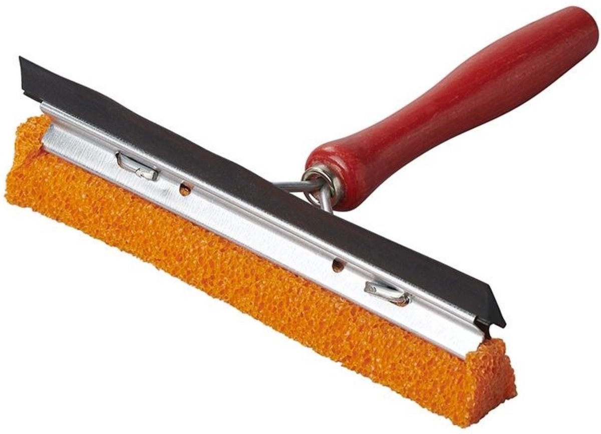 ProPlus window tractor 20 cm wooden stem red