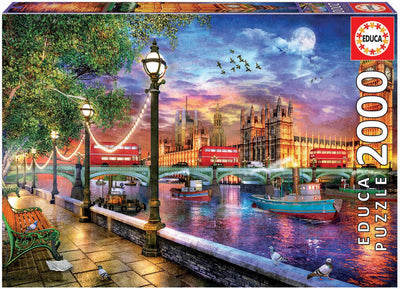 Educa - puzzle - 2000 pieces - sunset in London