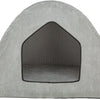 Tenda per cesto per cani da cani da trixie jonna tessuto a costole vitale grigio