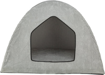 Tenda per cesto per cani da cani da trixie jonna tessuto a costole vitale grigio