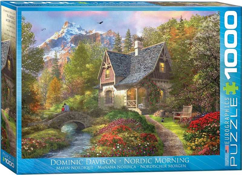 Eurographics - noorse ochtend [mañana nórdica] - dominic davison - 1000 stukjes 68×48cm (b×h) - legpuzzel