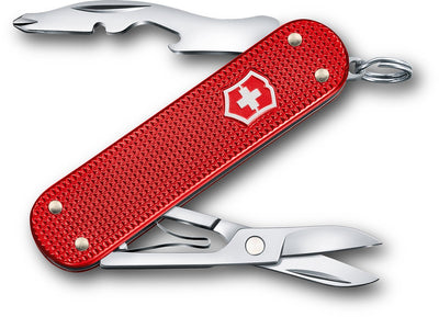 Coltello tascabile Victorinox Companion Alox - 58 mm - 5 funzioni - rosso