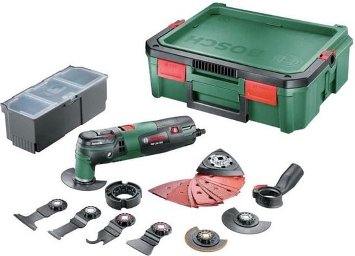 Bosch pmf 250 ces multi-tool - oscillating - 250 watts - including plastic case