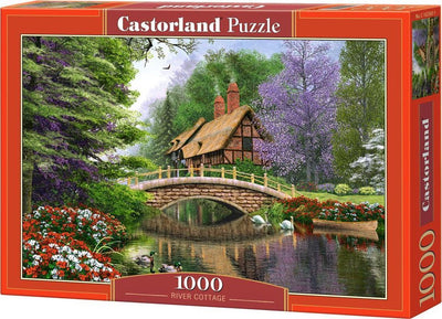 Selecta Castorland Puzzle River Cottage, 1000.