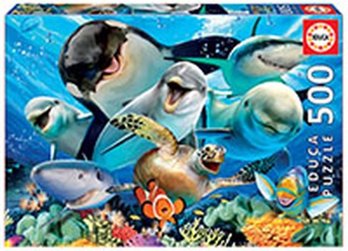 Educa selfie onder water - 500 stukjes