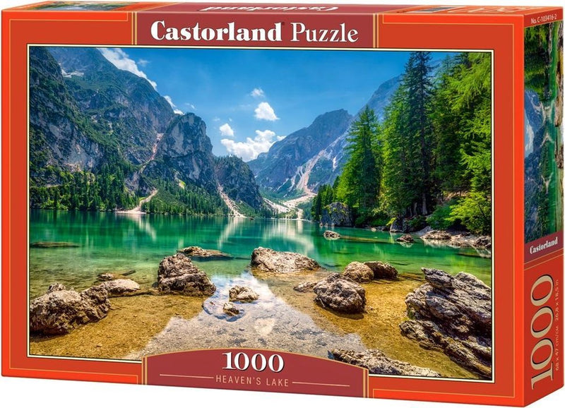 SelectA Castorland Leg Puzzle Heaven's Lake, 1000st.