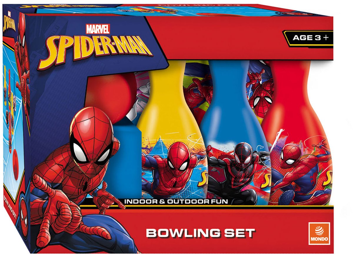Mondo bowling set Spiderman, 7dlg.