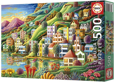 Educa - puzzle - 500 piezas - puerto escondido