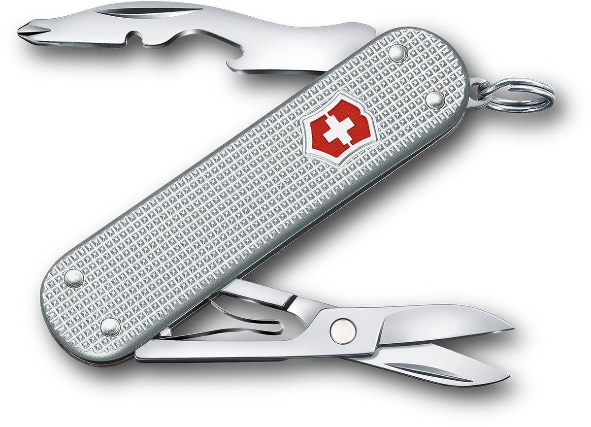 Coltello tascabile Victorinox Companion Alox - 58 mm - 5 funzioni - argento