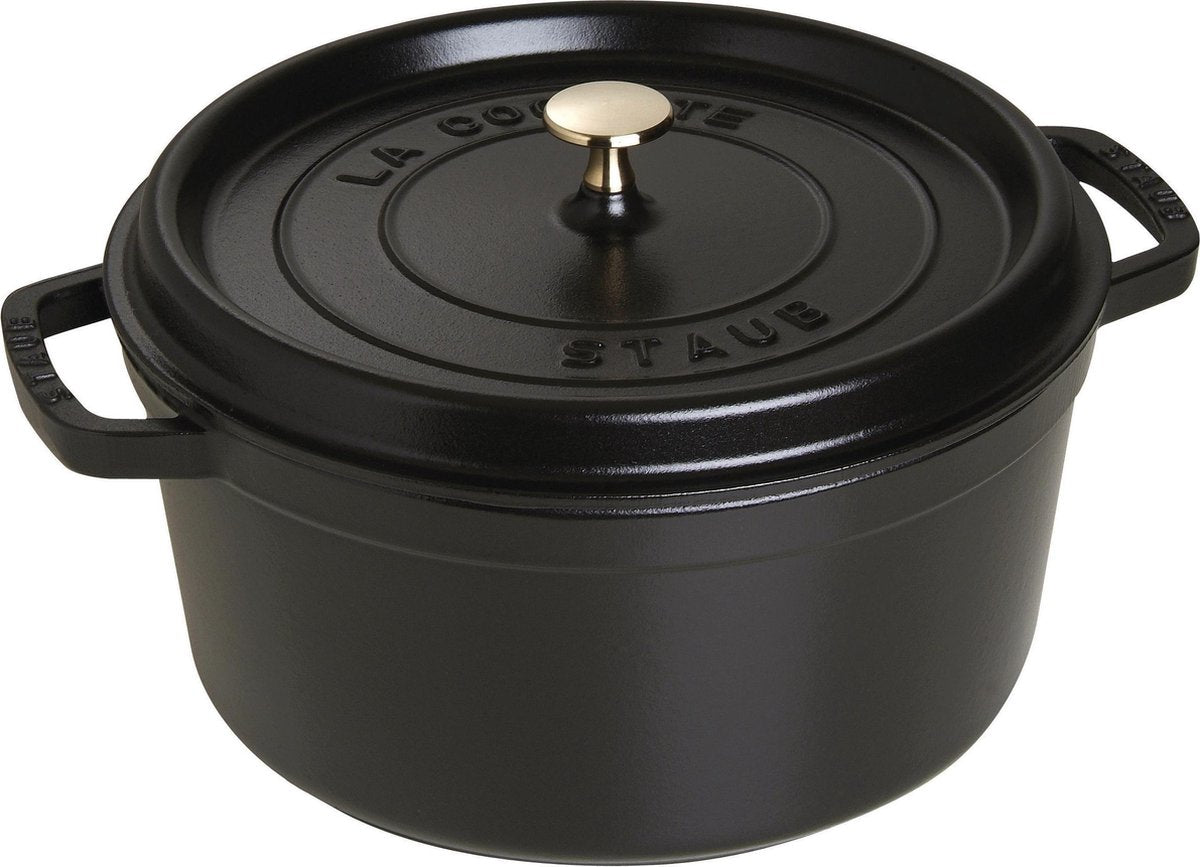 Casseruola rotonda Staub - ø28 cm - nera