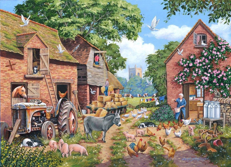 House of Puzzles n.24 - Puzzle con focus sulla fattoria 1000 pezzi