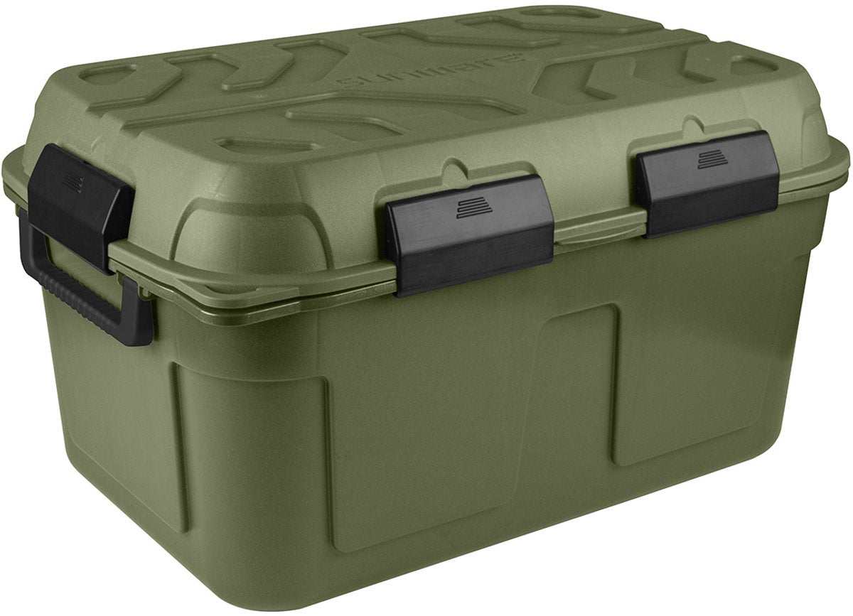 Contenitore impermeabile Sunware q-line con coperchio 130 l - 79x54,5x42,5 cm