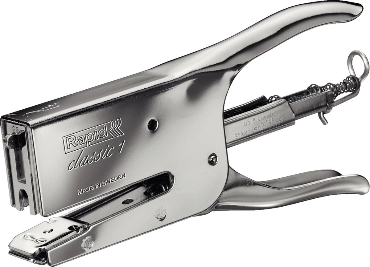 Rapid classic niettang k1 - tot 50 vel - nietjes nr 24 6 chroom