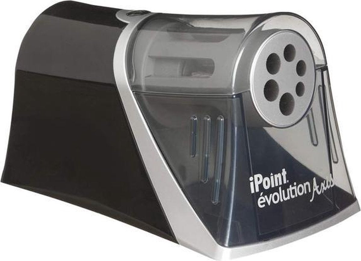Temperamatite Westcott - asse ipointevolution - alimentazione da rete - 6 fori per affilare - nero - ac-e15509