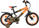 Bicicletta per bambini Volare Strike - ragazzi - 14 pollici - nero arancione - due freni a mano