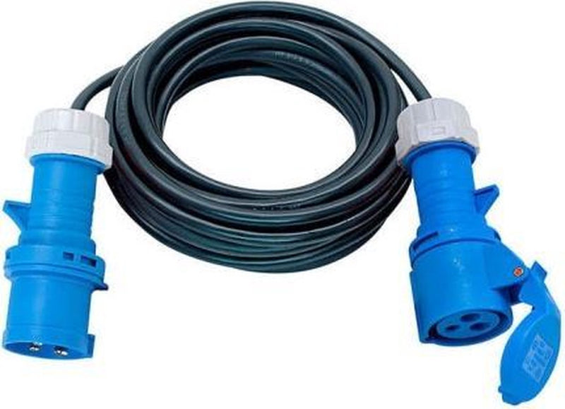 Brennerstuhl Prolunga CEE 230V IP44 10m H07RN-F 3G1.5 Spina e raccordo CEE 230V 16A