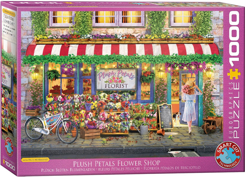 Eurographics - florista de pétalos de felpa [florista de pétalos de felpa] - paul normand - 1000 piezas 68×48cm (w×h) - rompecabezas
