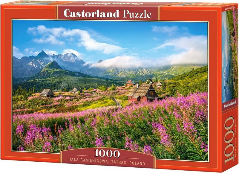 Castorland hala gąsienicowa, tatras, polonia - rompecabezas - 1.000 piezas - acabado satinado - ajuste perfecto - calidad europea