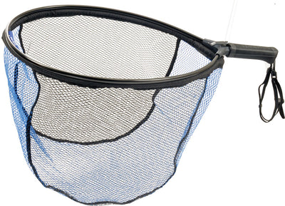 Predox short rubber floating net - drijvend rubber schepnet voor roofvis 50x40x40 cm