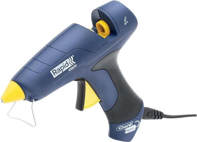 Rapid cg270 - pistola de pegamento inalámbrica - 12 mm - con estuche - incl. 10 cartuchos de pegamento