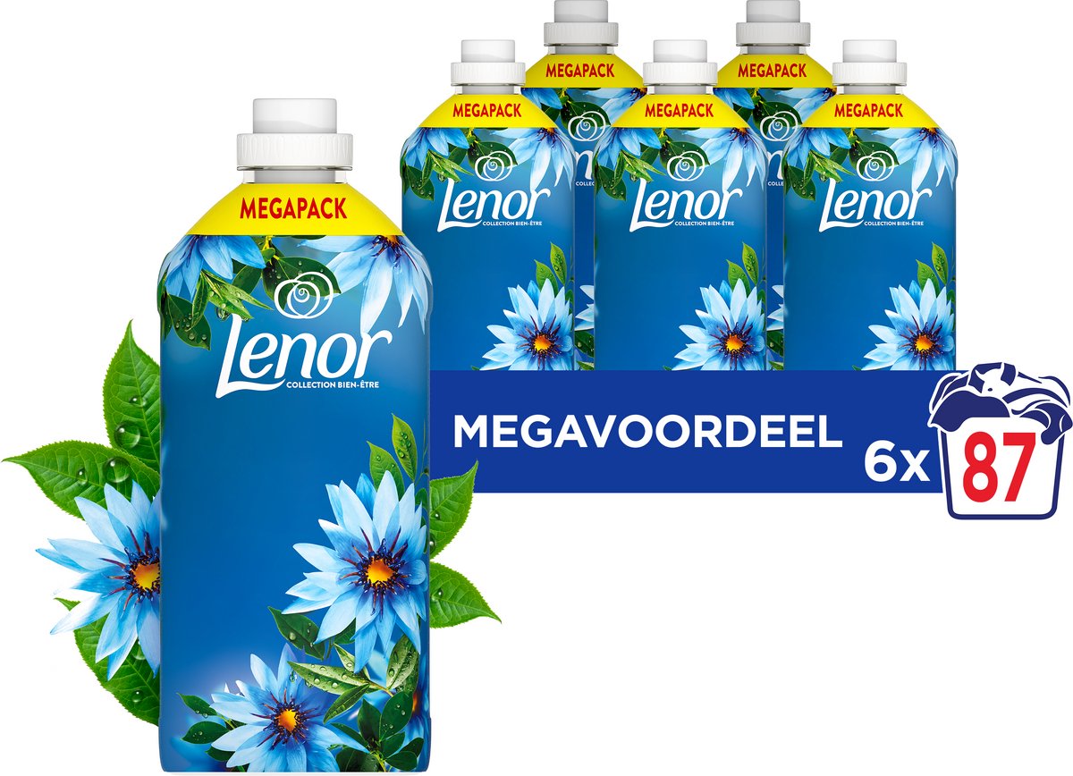 Ammorbidente Lenor Brezza Marina - 6 x 87 lavaggi