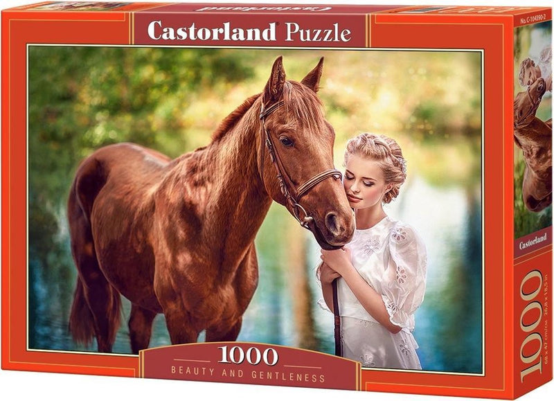Bellezza e delicatezza Castorland – Puzzle – 1.000 pezzi – Finitura satinata – Vestibilità perfetta – Qualità europea