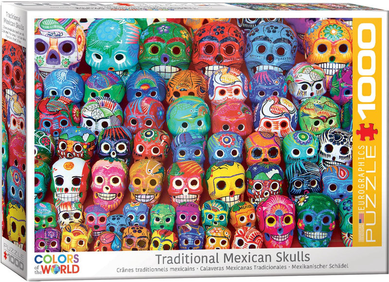 Eurographics calaveras tradicionales mexicanas (1000)