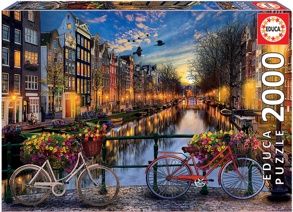 Educa legpuzzel - 2000 stukjes - amsterdam - puzzel