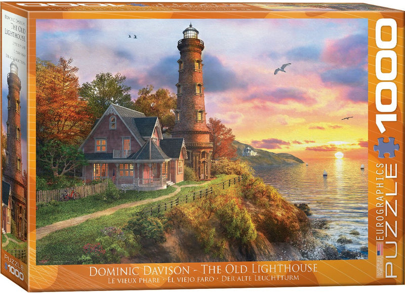 Eurographics - el antiguo faro - dominic davison - 1000 piezas 68×48cm (w×h) - rompecabezas