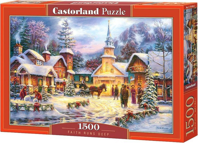 SelectA Castorland Jigsaw Puzzle Faith è in profondità, 1500 °.