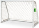Exit toys exit scala aluminium voetbaldoel 120x80cm - weerbestendig - voetbal goal - voor kinderen - tuin - wit