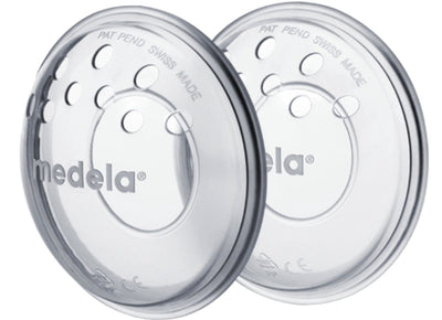 Protectores de pezones Medela - protege entre tomas - contra rozaduras, grietas y dolores - 2 piezas