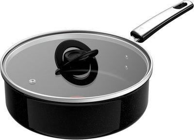 Tefal experience ceram - ceramic frying pan - ø24 cm - fusion core - pfas-free - including lid - suitable for induction - suitable for use with metal spatulas