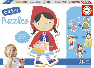 Educa - puzzle - 5 puzzles infantiles - cuentos
