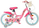 Disney Princess Bike para bicicletas para niños de 16 pulgadas Pink dos manos de la mano