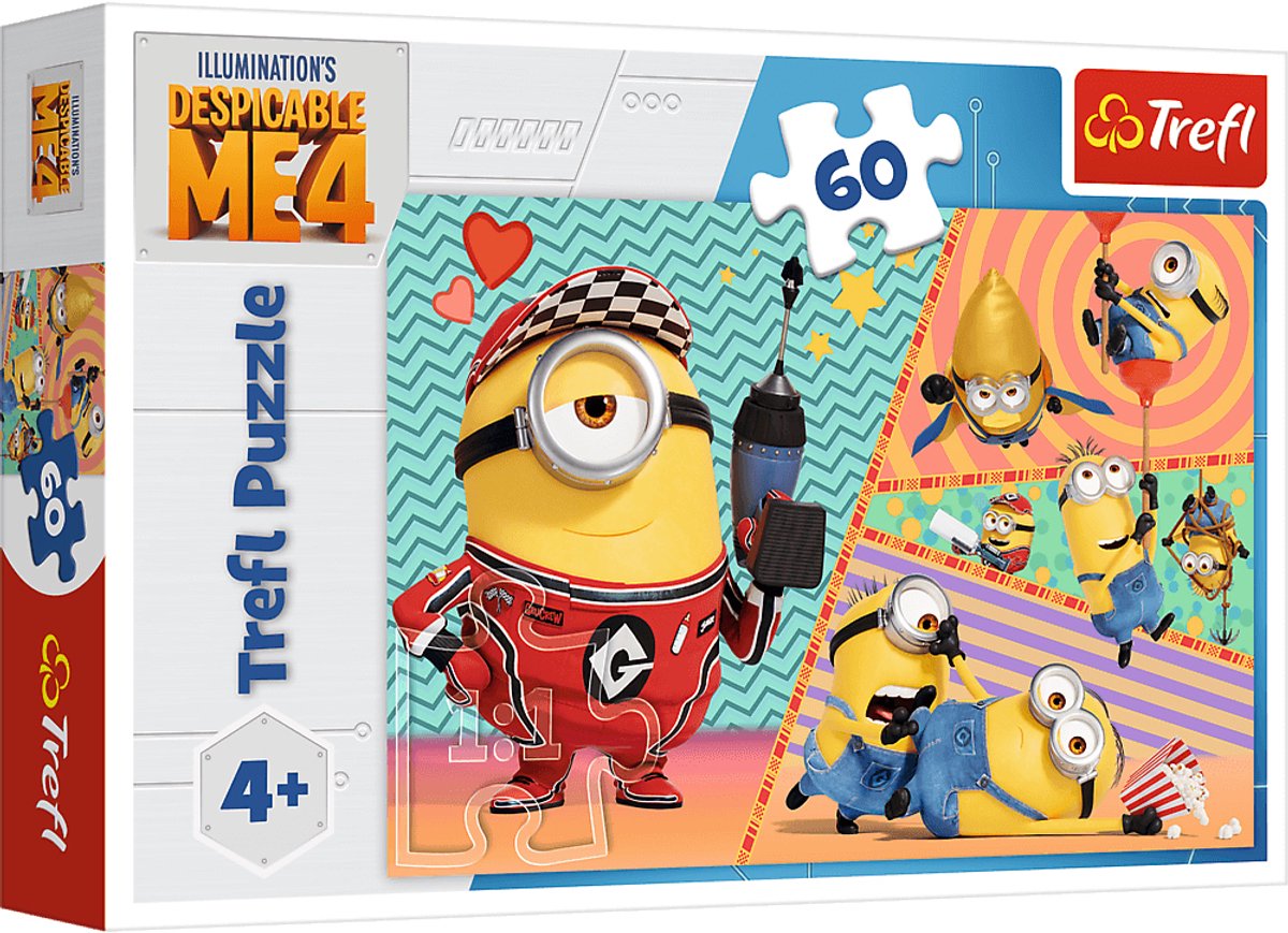 Trefl minions legpuzzel - 60 stukjes - vanaf 4 jaar