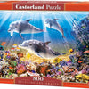 Castorland legpuzzel dolphins underwater, 500st.