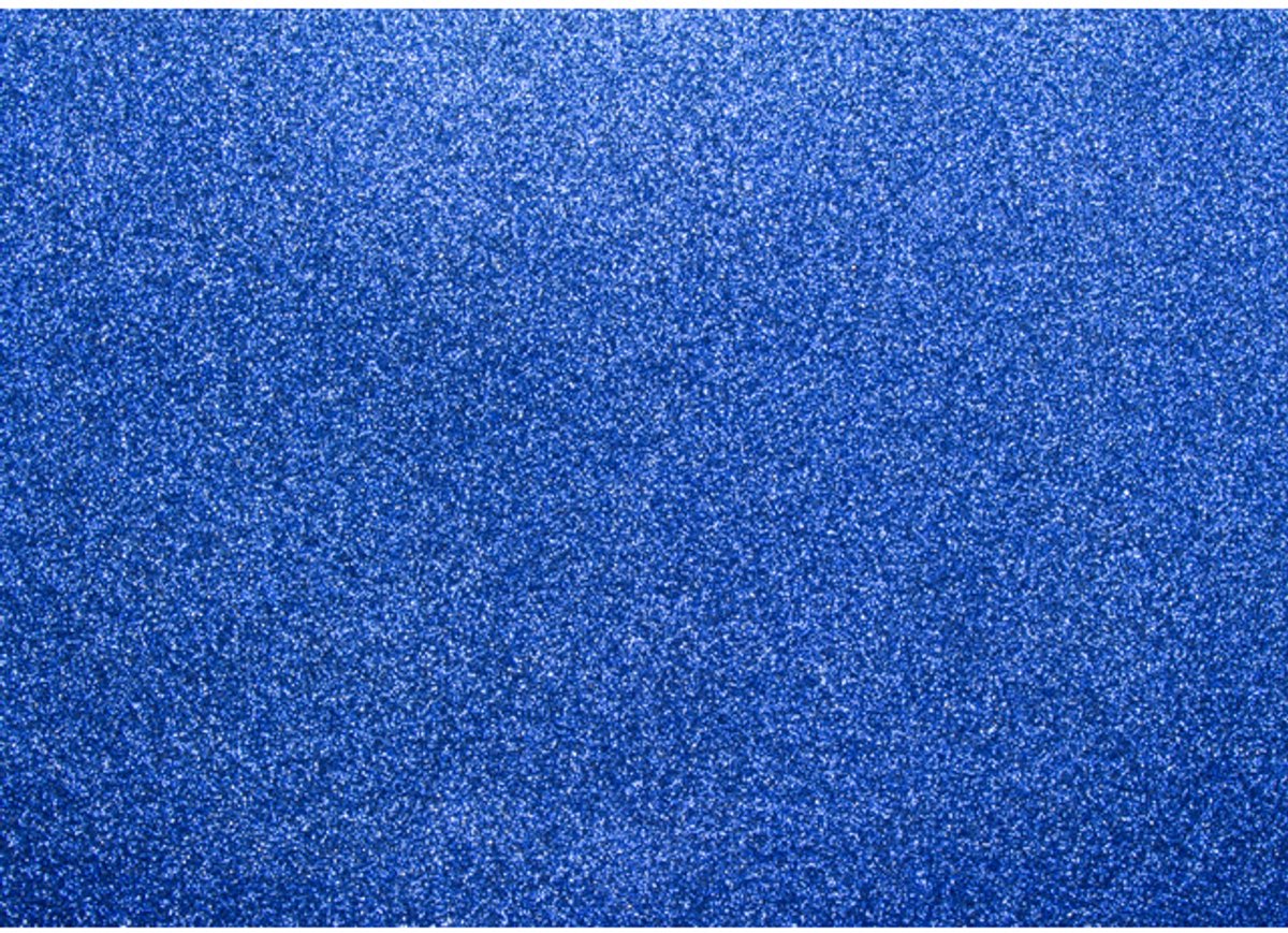 Kangaro glitterkarton - kobalt blauw - 50x70cm - pak 10 vel