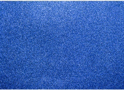 Kangaro glitter cardboard - cobalt blue - 50x70cm - pack of 10 sheets - k-0060k06