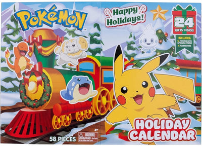 Jazwares pokemon advent calendar - battle figure multipack 24-pack holiday calendar