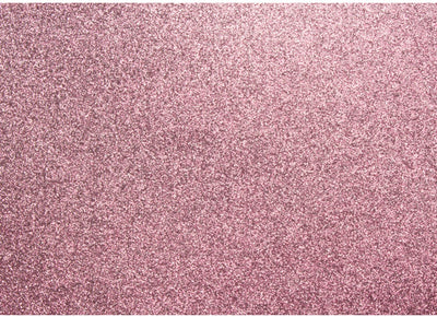 Kangaro glitter cardboard - old pink - 50x70cm - pack of 10 sheets - k-0060k29