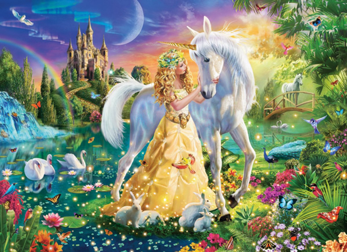 Puzzle Castorland La dolcezza dell'amicizia - Gioco di puzzle da 200 pezzi.